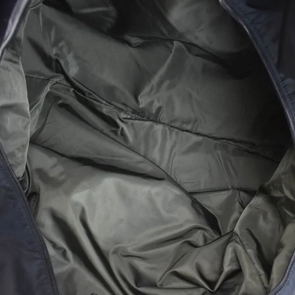 PRADA "Linea Rossa": Navy Blue, Tessuto Nylon & Logo Duffel/Weekender Bag (td) - Picture 13 of 13